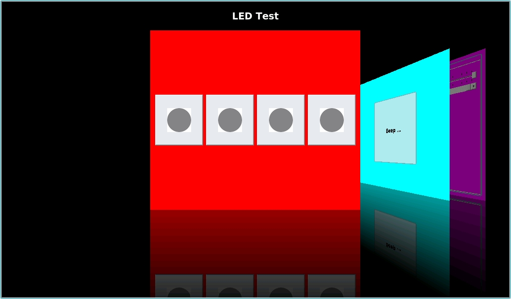 led